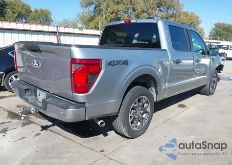 2024 Ford F-150 Stx из США, поврежденный, VIN 1FTEW2LP3RKE96194